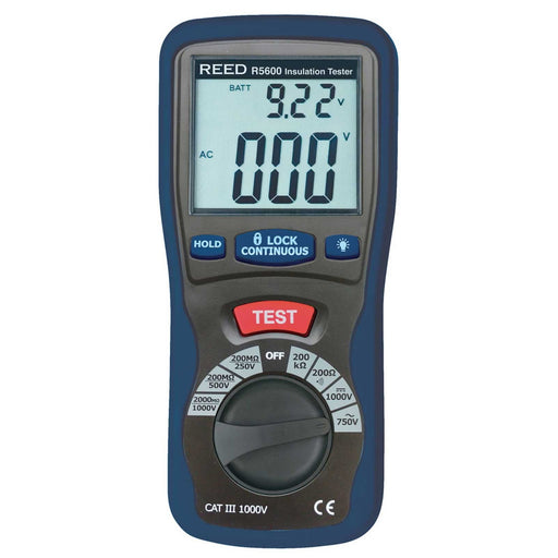 Weather Scientific REED R5600 Insulation Tester Reed Instruments