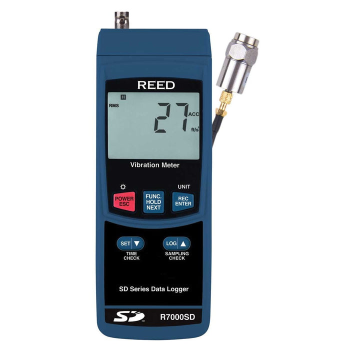 Weather Scientific REED R7000SD Data Logging Vibration Meter Reed Instruments