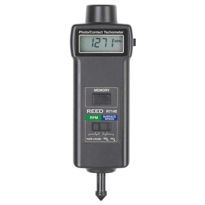 Weather Scientific REED R7140 Combination Contact / Laser Photo Tachometer Reed Instruments