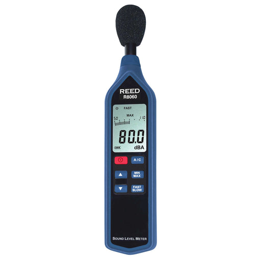 Weather Scientific REED R8060 Sound Level Meter with Bargraph, includes ISO Certificate Reed Instruments 