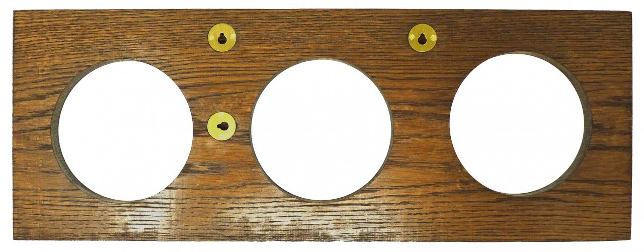 Weather Scientific Tabic Clocks Handmade Treble English  Dark Oak Oak Wall Mount Tabic Clocks 