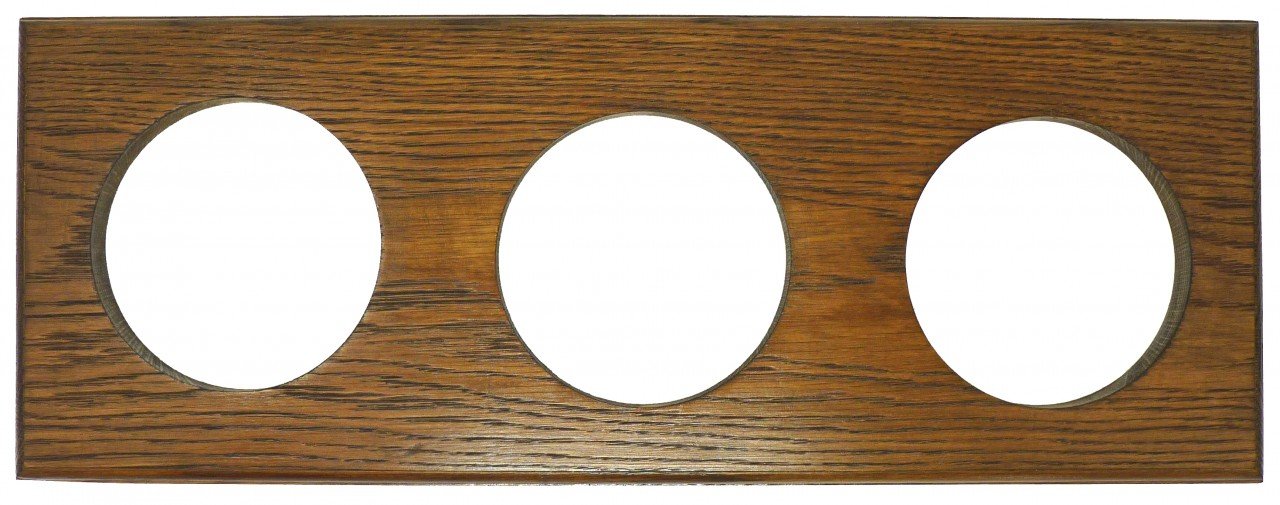 Weather Scientific Tabic Clocks Handmade Treble English  Dark Oak Oak Wall Mount Tabic Clocks 